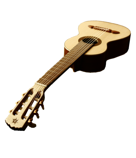 Guitare de voyage modèle "Edelweiss" cordes nylons 
